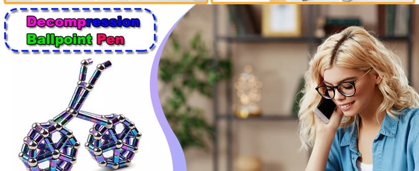 Fidget Pen Gifts For Teenage Girls - Magnetic Pen Cool Gadgets Teen Boys Gift Ideas - Magnet Pens Cool Things For Adults Kids Teen - Best Gift For 10 11 12 13 14 15 Year Old Boy - Novelty Toy For 8-12