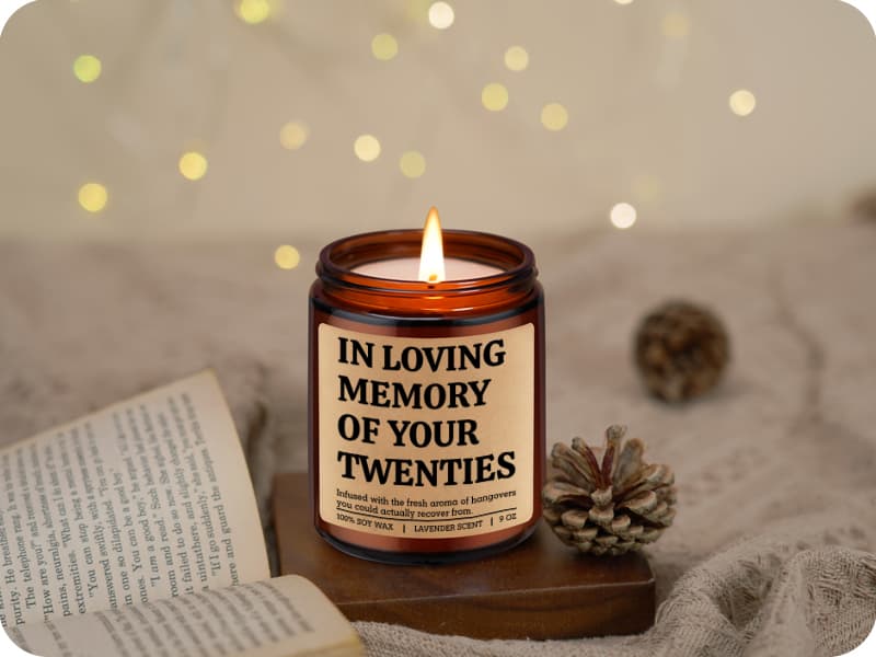 Gifts for 30 Year Old Woman, Man, Funny 30th Birthday Candle, 1996, Turning 30 Gifts Ideas for Friend, Daughter, Son, Brother GSPY Candle, 30th Birthday Gifts for Women, Men, Her, Him, 30 Year Old Bday B0FK4X2CKJ