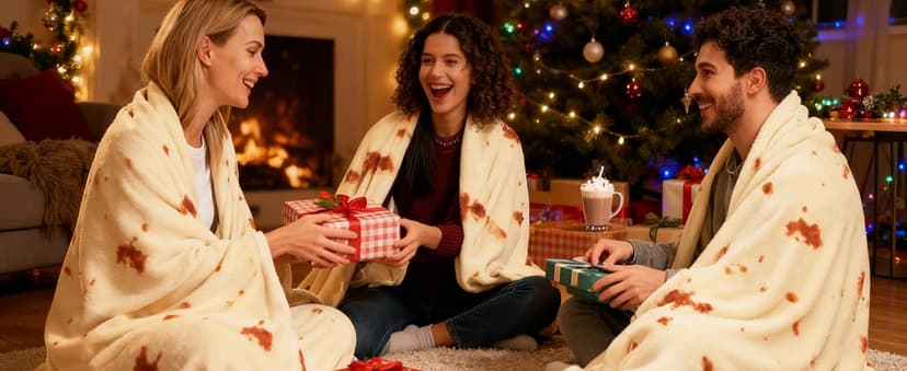 SeaRoomy Burritos Tortilla Blanket, Realistic Food Wrap Blanket Double Sided, Novelty Funny Tortilla Round Giant Soft Blankets (Beige, 47 inches)