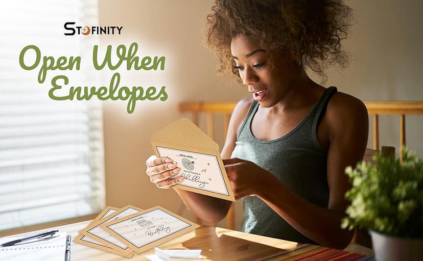 Open When Envelopes For College Student - High School Graduation Gift Card Book 2025, Open When Letters For Boyfriend, Colleges Survival Kit Going To College Gifts For Her, Him, Daughter