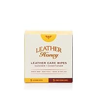 Leather Honey Complete Leather Care Kit: Cleaner, Conditioner, 2 Cloths. Non-Toxic Leather Care Made in The USA Since 1968. Restore Couches, Car Seats & Interior, Jackets, Shoes & Bags. for Any Color