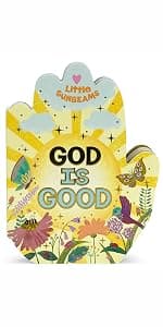 Good Night, God - Lift-a-Flap Board Book Gift for Easter Basket Stuffer, Christmas, Baptism, Birthdays Ages 1-5 (Little Sunbeams) 1680523759