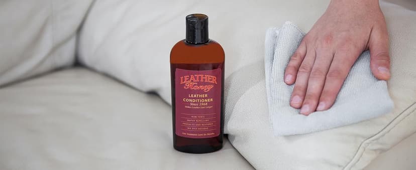 Leather Honey Leather Conditioner, Since 1968. for All Leather Items Including Auto, Furniture, Shoes, Purses and Tack. Non-Toxic and Made in The USA / 8 Fl Oz (Pack of 1)