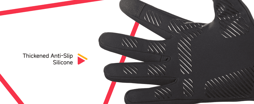 TRENDOUX Winter Gloves for Men Women: 100% Waterproof Windproof Thin Touchscreen Gloves Anti-Slip, Mens Womens Warm Lightweight Glove Polar Fleece Lined for Driving Running Riding Cycling Typing