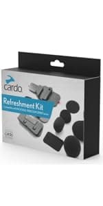 Cardo 45mm Audio Set, Works with Most Helmet Communicators (Single Pack)