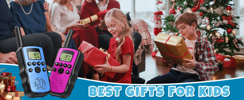 Stem Kits Walkie Talkies for Kids - Science Projects Kit for Kid Age 8-12 Year Old DIY Toys for Teen - Tech Toy Gifts for Boys Girls Ages 10-12 - Rechargeable Walkie-Talkies Long Range 2 Pack