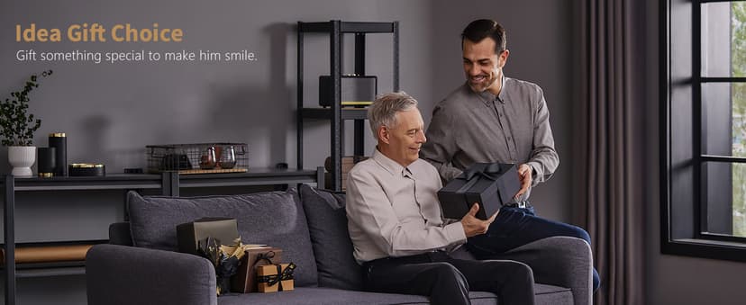 UnaMela Watch Winder for Automatic Watches: Automatic Single Watch Winder Box, Rotating Watch Case in Black Carbon Fiber Leather, Watch Rotator with Japanese Quiet Motor, Battery Powered or AC Adapter