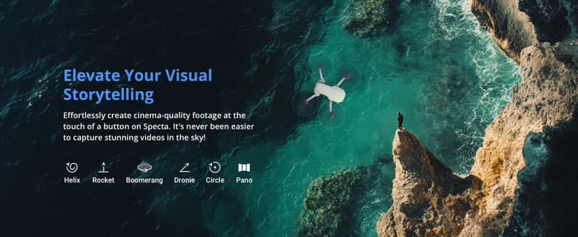 Specta Mini Drone with Camera 4K for Adults, 32800ft FPV Transmission, Easy to Fly, 3 Aixs Gimbal, 31-Min Flight, 4K/30fps, Under 249g Portable Drone for Beginners