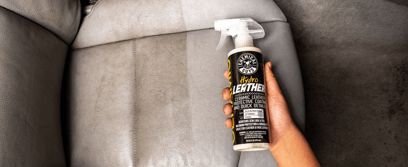 Chemical Guys SPI22916 HydroLeather Ceramic Leather Protective Coating for Car Interiors, Furniture, Apparel, Boots, and More (Works on Natural, Synthetic, Pleather, Faux Leather and More) (16 fl oz)
