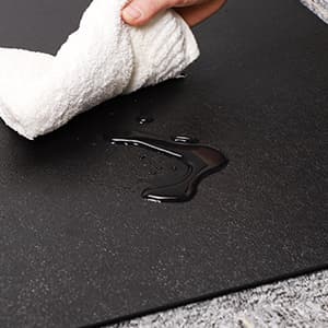 Chair Mat for Carpet, QQpony 36" x 48" Office Chair Mat for Carpeted Floors, Heavy Duty Vinyl Floor Mat with Grips, Carpeted Floor Protector Rolling Computer Desk Mat for Home Office (Black)