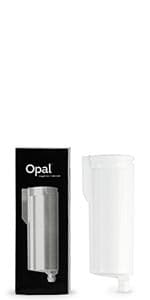 GE Profile Opal 2.0 XL with 1 Gallon Tank, Chewable Crunchable Countertop Nugget Ice Maker, Scoop included, 38 lbs in 24 hours, Pellet Ice Machine with WiFi & Smart Connected, Stainless Steel
