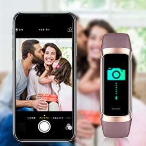 Zeacool Fitness Tracker with 24/7 Heart Rate, Blood Oxygen Blood Pressure Sleep Monitor, Activity Trackers 5 ATM Waterproof,Step Calorie Counter Pedometer Health Smart Watch for Women Men Bordeaux