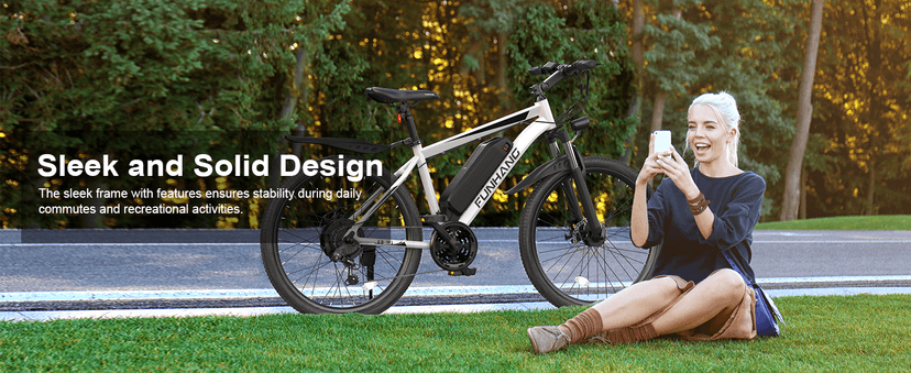 Electric Bike for Adults, 1000W Peak Ebike, 50Miles 21.7MPH Electric Mountain Bike, 26" Adult Electric Bicycle with 48V Removable Battery, Fenders,7 Speed, Front Suspension, UL 2849 Certified