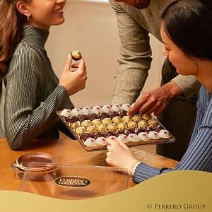 Ferrero Collection, 24 Count, Premium Gourmet Assorted Hazelnut Milk Chocolate, Dark Chocolate and Coconut, 9.1 oz
