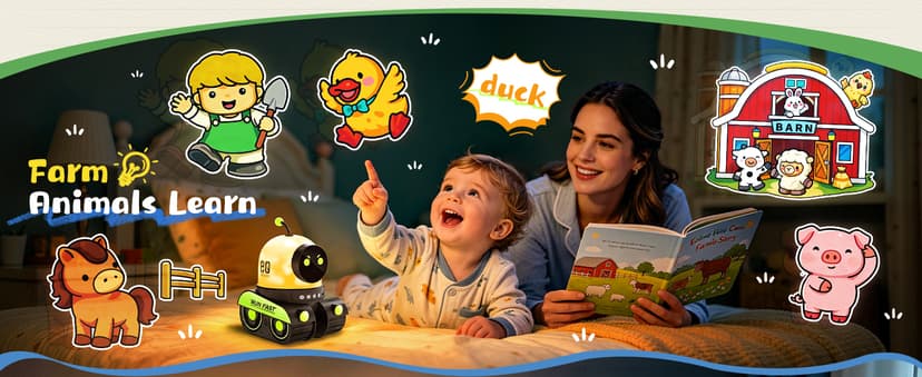 Montessori Car Toys for 1-3 Year Old Boys, Learning Toddler Birthday Gifts,15 White Noise Sounds,Remote Timer Rechargeable Montessori Toys for Boys 1-3 Year Old Gifts,19 Films Train Projector Light B0H1QJXVGG