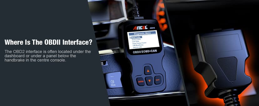 ANCEL AD310 Classic Enhanced Universal OBD II Scanner Car Engine Fault Code Reader CAN Diagnostic Scan Tool, Read and Clear Error Codes for 1996 or Newer OBD2 Protocol Vehicle (Black) B01G5EA74I