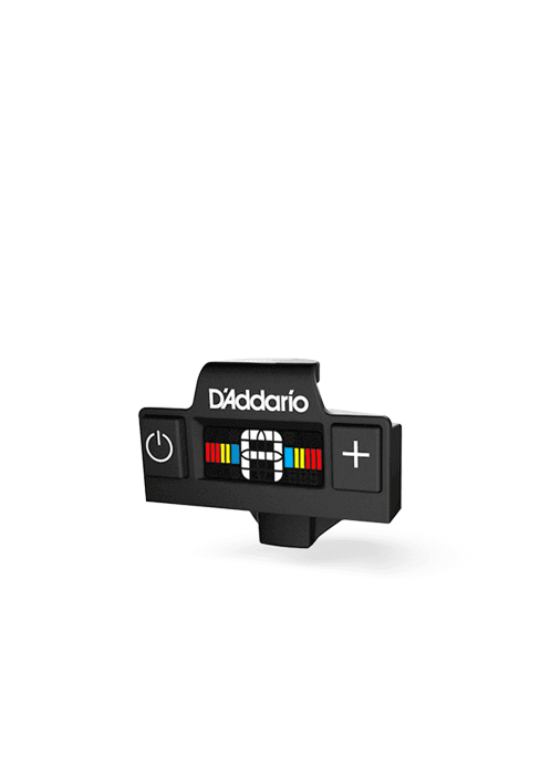 D'Addario Nexxus 360 Rechargeable Guitar Tuner - Clip On Guitar Tuner - Acoustic Guitar Tuner - Electric Guitar Tuner - 24 Hours of Tuning Time per Charge - Rotates 360-degrees