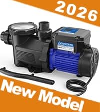 Aquastrong In/Above Ground Pool Pump High Flow Self Primming Swimming Pool Pump,Black