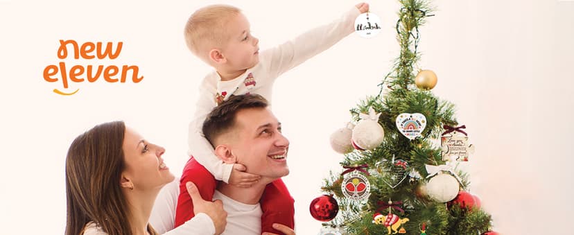 NewEleven Neighbor Gift - Thank You Gifts, Gifts for Neighbors and Friends, Men, Women - Cute Neighbor Ornament for Friend, Neighborhood - Christmas Ornament