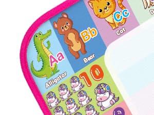 Reusale Princess Color Mat, Mess-Free Coloring, Educational Doodle Toy, Kids Birthday Gifts for Age 3 4 5 6 7 8 Year Old Water Doodle Mat, Kids Drawing Toys for 3 4 5 Year Old Boys Girls Gifts B08B8TQJ3Q