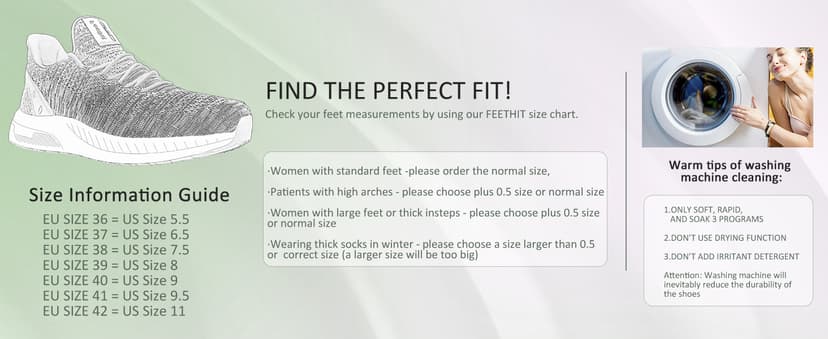 Feethit Women Tennis Running Shoes Walking Shoes Lightweight Casual Sneakers for Travel Gym Work Woman Waitress Nurse