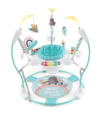 BABY JOY 6-in-1 Baby Activity Center, Baby Jumper & Interactive Play Table with 360° Rotating Seat, Detachable Toys & Music, Montessori-Inspired Design, Activity Center for Infant Toddlers 6-36 Months