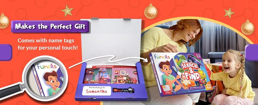 Search and Find for Kids & Toddlers - Preschool Learning Activity Book, Art and Craft Supplies, Seek Find Games, Birthday Gifts for Girls & Boys, Educational Toys for Ages 3, 4, 5, 6 Year Old