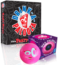 DRINK-A-PALOOZA: The Monopoly of Drinking Game | The Party Board Game that Combines Beer Pong, Flip Cup, Kings Cup, Drinking Card Games & More Fun Challenges