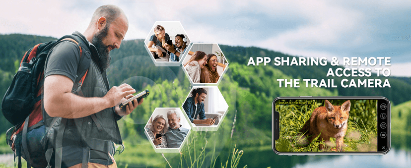 Xega 4G LTE Cellular Trail Camera with Livestreaming, No WiFi Game/Deer Cameras, Motion Activated, 7800mAh Battery, 950nm No Glow Night Vision, TF/Cloud Storage, IP66 Weatherproof, Built-in SIM Card