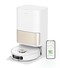 dreame L10s Ultra Robot Vacuum and Mop Combo, Auto Mop Cleaning and Drying, Self-Refilling and Self-Emptying Base for 60 Days of Cleaning, 5300Pa Suction and AI Navigation, Compatible with Alexa