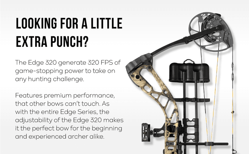 Diamond Archery Edge 320 70lbs Compound Bow