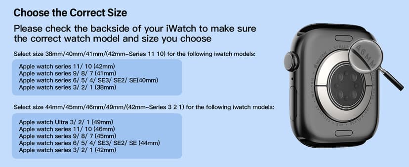 Braided Stretchy Band Compatible with Apple Watch Bands 38mm 40mm 41mm 42mm 44mm 45mm 46mm 49mm Women Men, Soft Nylon Solo Loop Magnetic Sport Strap for iWatch Series 11 10 9 8 7 6 5 4 3 2 1 SE Ultra