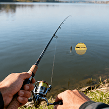 LUCKY Kayak Portable Fish Finder Transducer Wireless Sonar Fish Finders Boat Rechargeable Handheld Fish Depth Finder Fishing MT-202