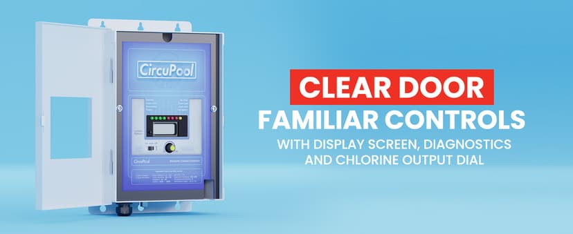 CircuPool® Universal25 Saltwater Chlorinator - Complete System with 25k-Gallon Max Titanium Cell & 4 Year Warranty