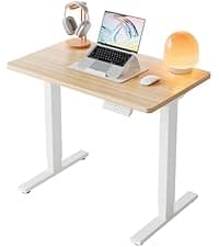 HUANUO FlowLift™ Dual Monitor Stand, Fully Adjustable Gaming Monitor Desk Mount for 13–32″ Computer Screens, Full Motion VESA 75x75/100x100 with C-Clamp & Grommet Base, Each Arm Holds 4.4 to 19.8 lbs