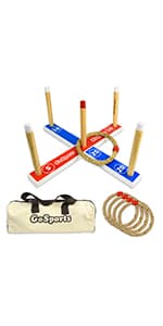 GoSports Football & Baseball Toss Games Available in Football Red Zone Challenge or Baseball Pro Pitch Challenge Choose Between Backyard Toss or Door Hang Targets