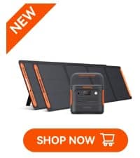 Jackery Solar Generator 2000 v2 with 2x200W Solar Panels, 2042Wh/2200W LiFePo4 Portable Power Station, 20ms UPS Home Backup, USB-C PD 100W Fast Charging for Power Outages, Emergencies, Camping & RVing