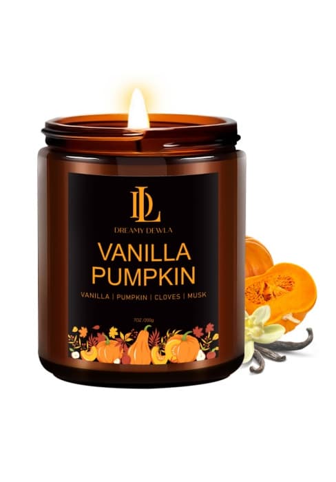 Fall Winter Candle | Sugar Cookies Scented Candle - Thanksgiving Home Decor, 7oz Winter Soy Candles with 50hr Burn Time, Holiday Thanksgiving Christmas Gifts for Women Men