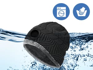 HIGHEVER LED Beanie Hat with Light: Christmas Stocking Stuffers for Men Adult Cool Gifts for Teen Boys Men Dad Winter Gifts