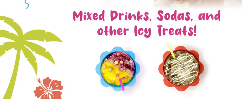 Hawaiian Shaved Ice Syrup Assortment, 6 Popular 16oz Flavors: Cherry, Grape, Blue Raspberry, Tiger's Blood, Lemon-Lime, Pina Colada