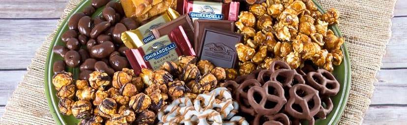A Gift Inside Sympathy Gift Basket, Chocolate Gift Basket with Gourmet Chocolates, Sweet Treats & Snacks, Thinking of You Gift for Friends, Family & Coworkers B084XVVPQL