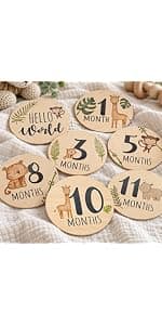 Wooden Baby Shower Crate Closet - Personalized Baby Gift Baskets with Hangers, Large Newborn Boys Girls Clothes Storage Box for Newborn New Parent B0GFMLPWDH