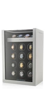 TIMECUBE 9 Watch Winder with 4 Storage Slots and Interior Light