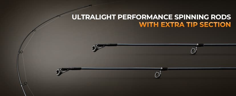 KastKing Zephyr Finesse Fishing Rods – BFS Baitcasting & Spinning Rods, IM6 Graphite, Extra Twin-Tip, 2pc & 3pc Travel Design, Ultra-Light Lure Casting, Stainless Steel Guides with Zirconium Rings