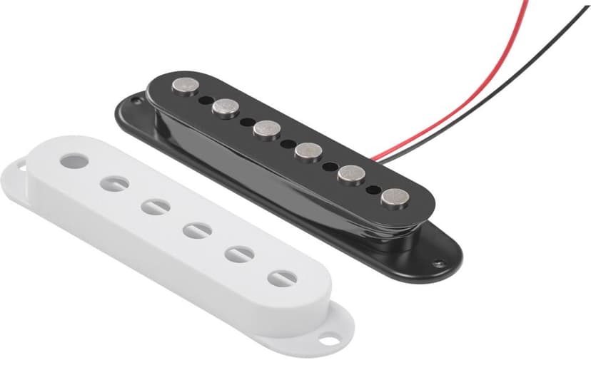 Pareschi 3-Pack Single Coil Pickups for Strat Guitar, Vintage Tone, Easy Install, Suitable for Stage/Recording/Practice Multiple Scenarios (White)