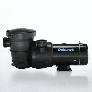 Doheny's 1.5 HP Above Ground Swimming Pool Pump | 115V, 83 GPM (1.2 THP) | Stainless Steel Shaft, Reinforced Thermoplastic, Low-Noise, High-Efficiency | 1.5" Internal & 2.5" External Threading