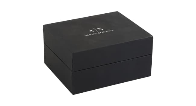 A|X Armani Exchange Men's Watch with Three-Hand Analog Display and Stainless Steel or Leather Band, Watch for Men