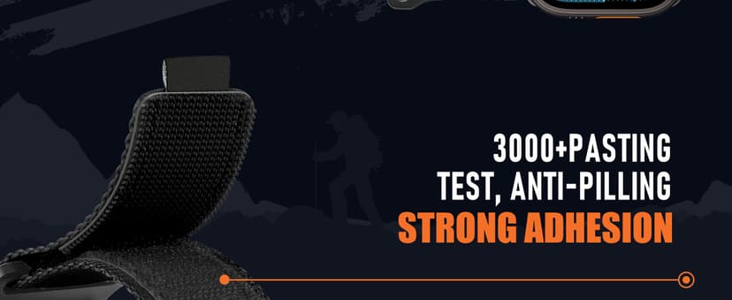 Rugged Nylon for Apple Watch Ultra 2/ Ultra 3 Band Series 11/10/9/8/7/6/5/4/3/SE iWatch Bands Men,Soft Woven Stars-Stripes Flag Wristbands Strap for Apple Watch Ultra 3/2/1 49mm 46mm 45mm 44mm 42mm