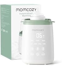 Fast Heating with Nutrients Preserved, Precise Temp Control, Dual Heating Modes for Breast Milk & Water, 17OZ Large Capacity Momcozy Portable Bottle Warmer for Breast Milk, Baby Travel Essentials B0DKHCWJ5G