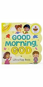 Good Night, God - Lift-a-Flap Board Book Gift for Easter Basket Stuffer, Christmas, Baptism, Birthdays Ages 1-5 (Little Sunbeams) 1680523759